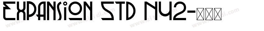 Expansion Std N42字体转换